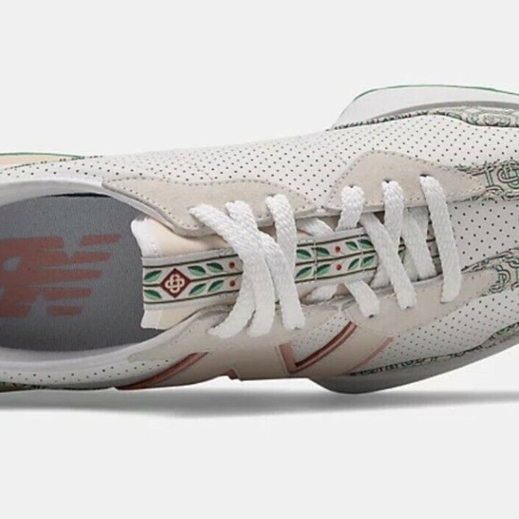 New Balance x Casablanca 327 White Munsell Green - Picture 5 of 9